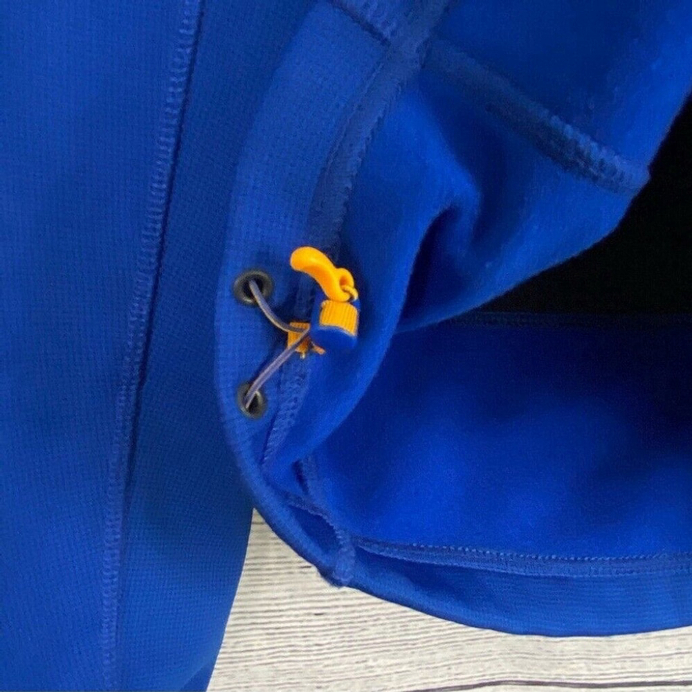 MOUNTAIN Hardware Zip Up Fleece Royal Blue Outdoor Hiking, rugged men's Size M - Picture 10 of 13